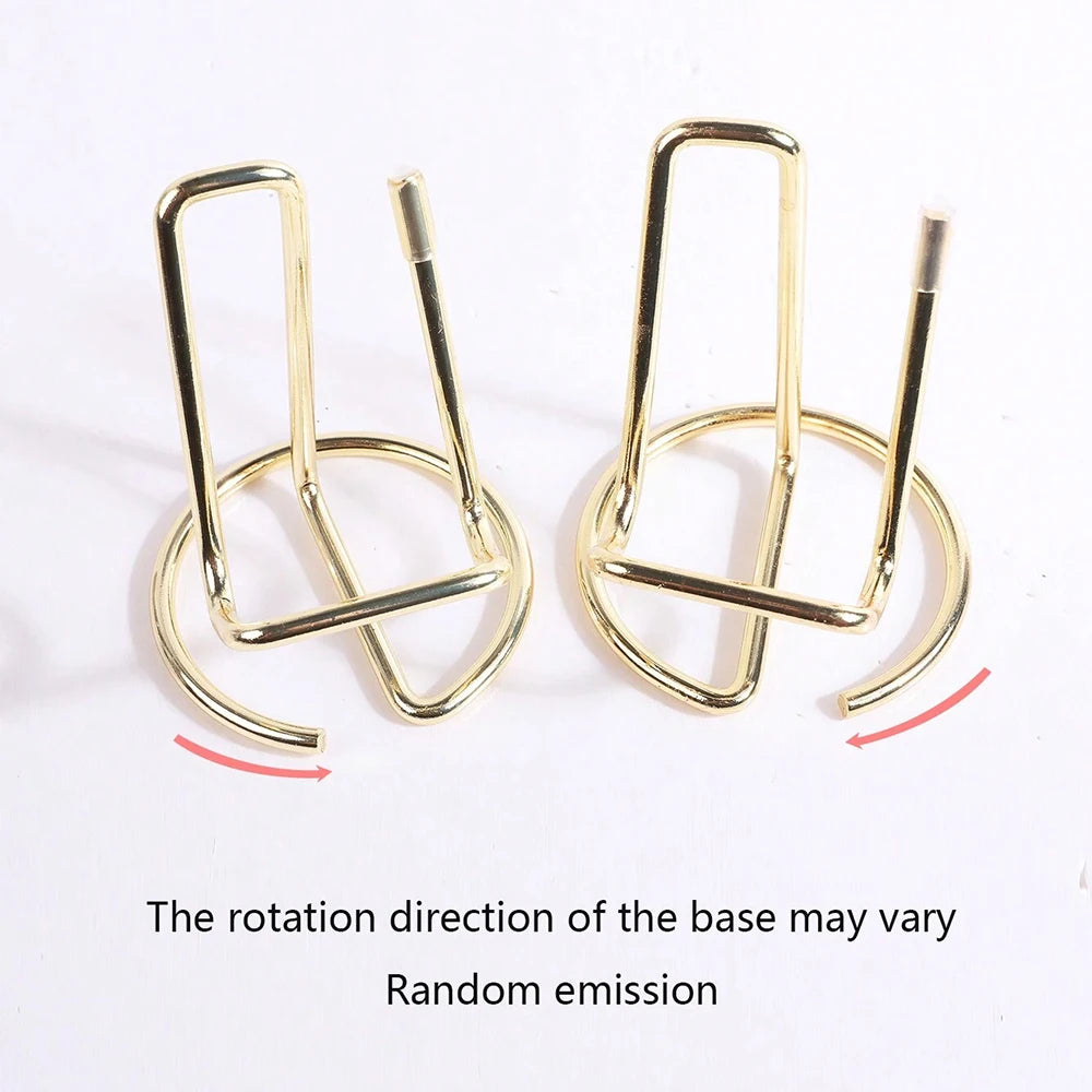 Desktop Metal Phone & Business Card Holder – Office Stand Organizer for Name Cards