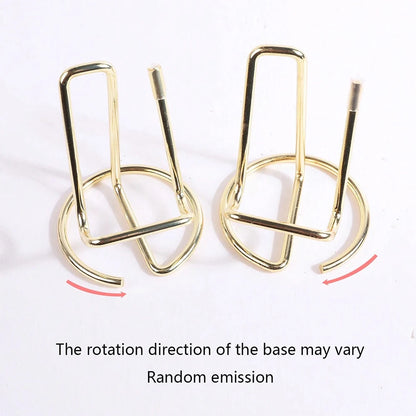 Desktop Metal Phone & Business Card Holder – Office Stand Organizer for Name Cards