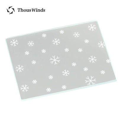 Thous Winds Firedance Oil Lamp Wick – Camping Stove Accessory with Glass and Storage Bag