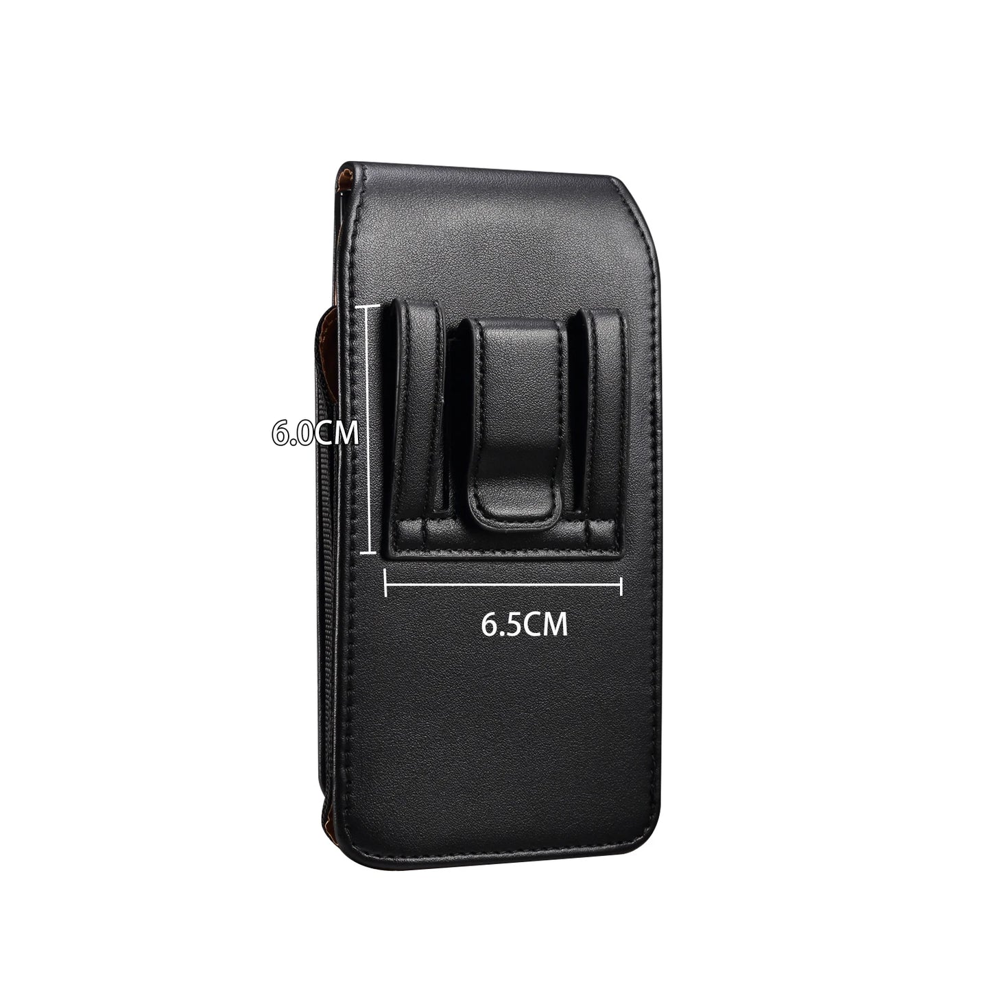 FULAIKATE Sheepskin Textured Card Slot Waist Pouch – Durable Bag for iPhone 12 Pro Max, Samsung Galaxy S24, Vertical Holster