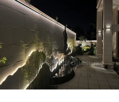 Outdoor Wall Lamp – IP65 Waterproof LED Long Corridor & Staircase Light, Balcony, Villa & Garden Entrance Lighting
