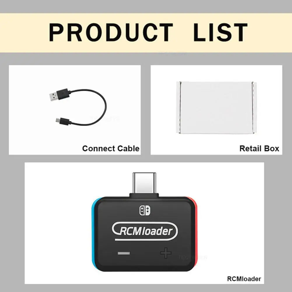 Black Switch RCM Loader Injector – Built-in Injection Program with Ins ...
