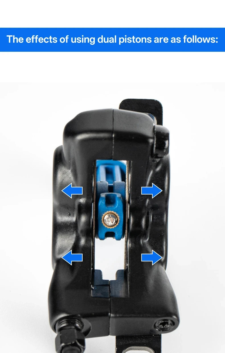 Durable Steel Bicycle Brake Pad Spreader – 360° Rotatable Hydraulic Disc Brake Caliper Piston Reset Tool