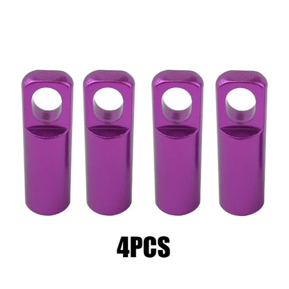 Bike Presta Tubeless Valve Cap – Aluminum Alloy Dust Cover with Core Removal Tool