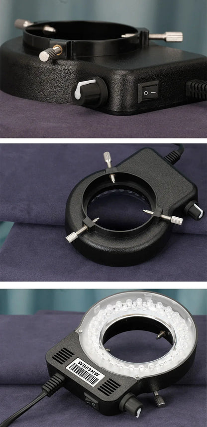 1-150X Zoom Lens Digital Microscope – 4K 48MP HD Industrial Camera with HDMI & Type C for Electronics Soldering