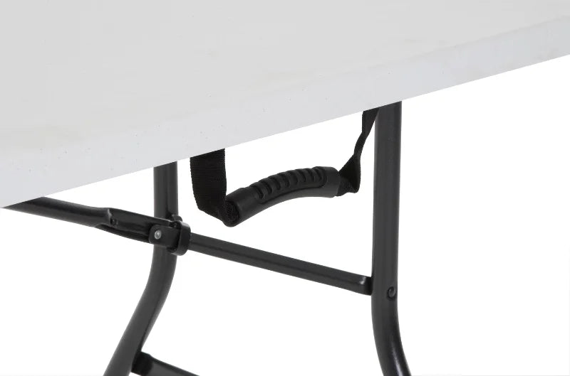 Cosco 6ft White Portable Folding Table — Outdoor, Garden, Camping & Picnic Table