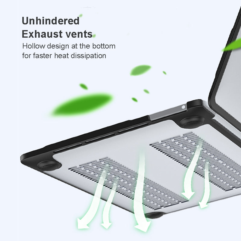 MacBook Air 15 inch M2 & 13-inch M1 Case – Laptop Cover for 2023 MacBook Air, Pro 13/14/16, Funda Coque