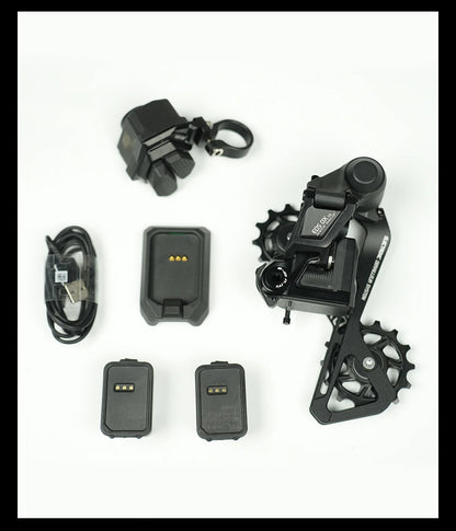 2025 Wheel Peak EDS OX YQ Mountain Bike Kit – Wireless Electronic Transmission, 7-13 Speed, Gear Lever & Rear Derailleur