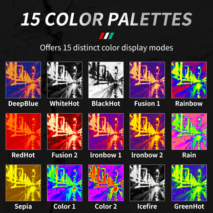 MASTFUYI Rechargeable Thermal Imaging Camera – Handheld Infrared Imager, -20℃ to 550℃, Waterproof, Dustproof & Drop Resistant