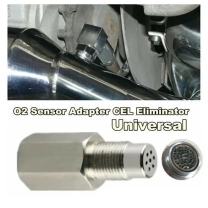 Oxygen O2 Sensor M18X1.5 Extender Spacer Adapter – P0420 P0430 Catalytic Converter CEL Eliminator for Check Engine Light