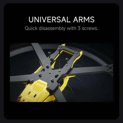 SpeedyBee Master 3X Modular FPV Drone – O3/O4 Pro HD Digital VTX for Freestyle & Racing