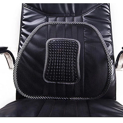 Mesh Lumbar Back Cushion – Anti-Fatigue Elastic Support Pad for Office Chair, Massage Cushion for Daily Use