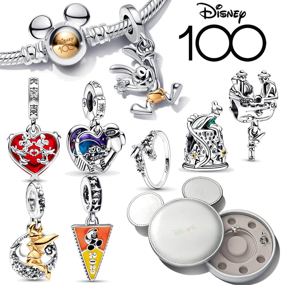 Fall New 925 Silver Plated MINISO Marvel Star Wars Rescuers Pendant Charm – Fits Original Pandora Bracelet, DIY Jewelry for Women