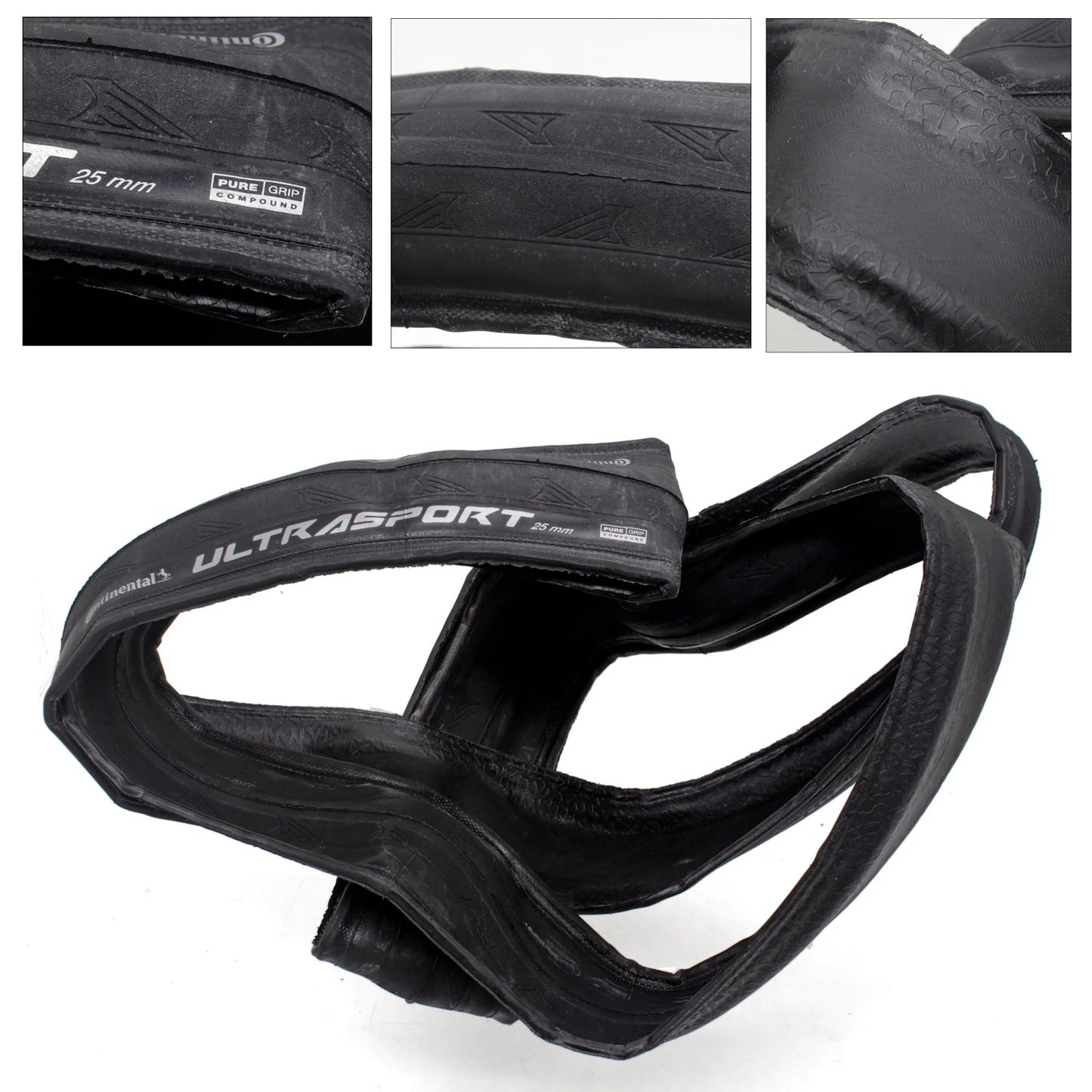 Continental Ultra Sport III Road Bike Tire – 700x25/28/30C Foldable Racing Tyre for Grand Sport & Prix