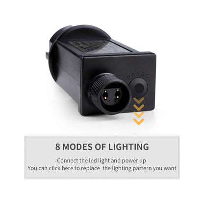 2025 LED Christmas & New Year Fairy String Lights — White/Warm/RGB Waterproof Party & Wedding Decoration