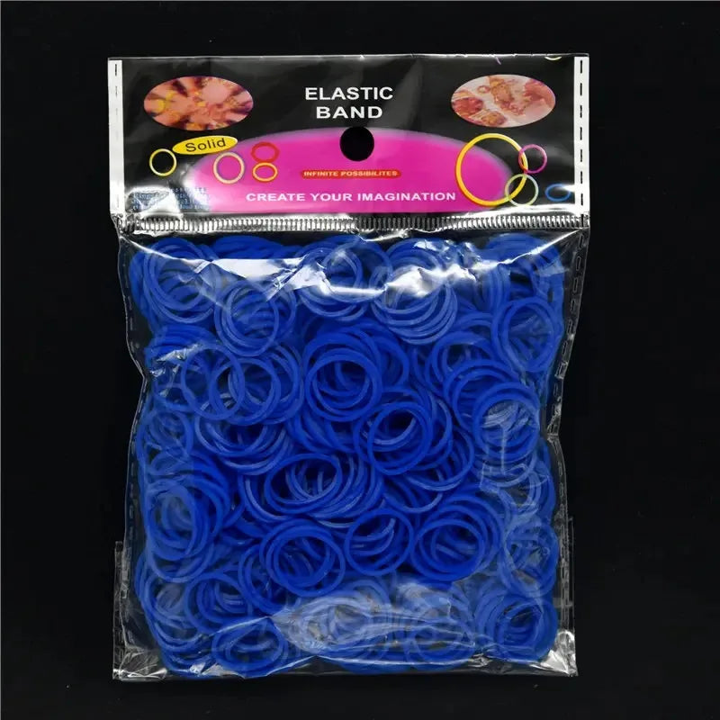Loom Rubber Bands Refill Kit – DIY Bracelet Making Craft Set for Kids, Creative Weaving Toy Gift