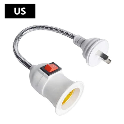 Convenient Lighting Solution: Direct Plug Swivel Lamp Head with E27 La ...