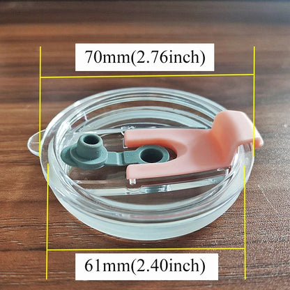 Y-Sealing Cup Lid — 12/16/20/30oz Spill-Proof Replacement for Ozark Trail, RTIC & Yeti