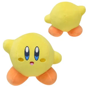 Kawaii Kirby Plush Doll - Soft Stuffed Anime Cartoon Toy, Ideal Christmas and Birthday Gift for Children