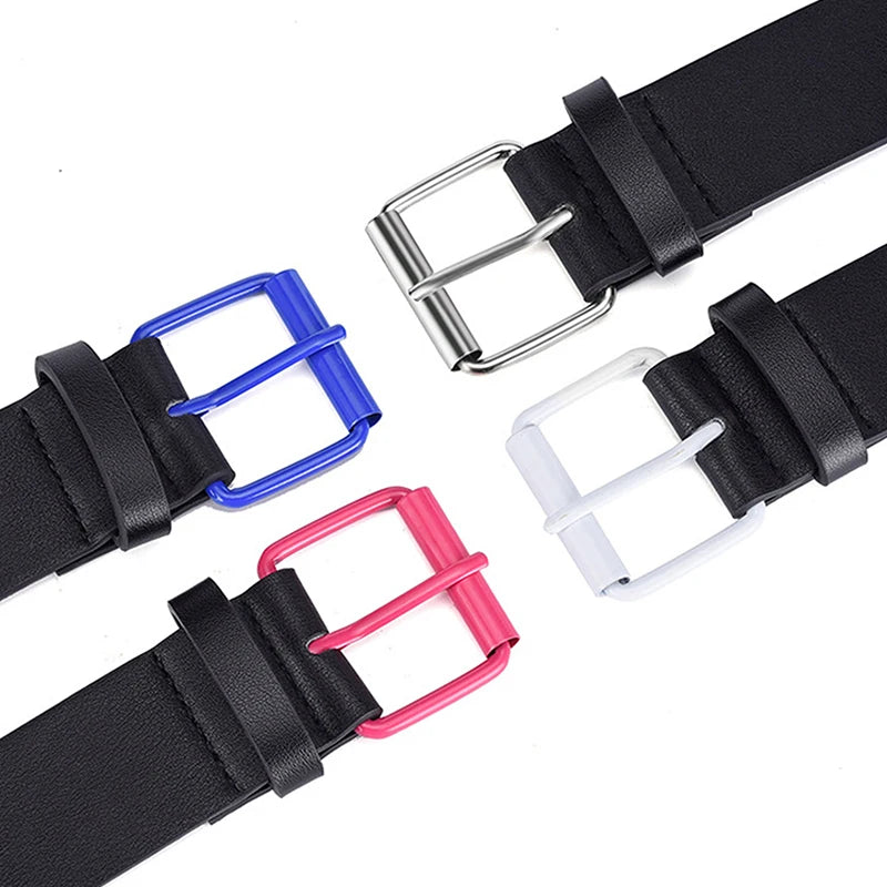 Personalized Checkerboard PU Leather Belt – 107CM Unisex Rivet Punk Hip-Hop Fashion Accessory