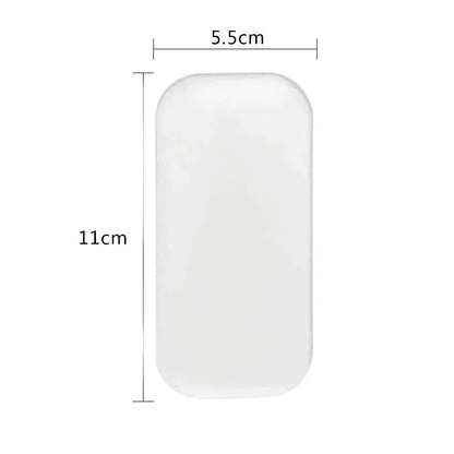 Eyelash Extension Forehead Sticker Pad – Silicone Pink Transparent Lash Tray & Pallet Holder for Makeup