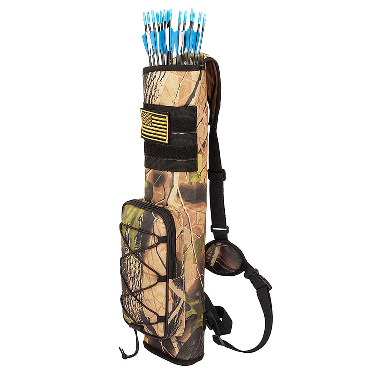 Archery Quiver Shoulder Bag — Arrow Holder for Hunting, Shooting & Target Practice