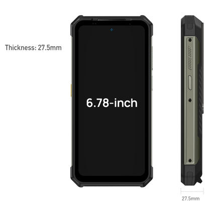Ulefone Armor 24 Rugged Phone - 22000mAh, 24GB+256GB, 6.78" 120Hz Display, 64MP+64MP Camera, NFC, LED Light, Global Version
