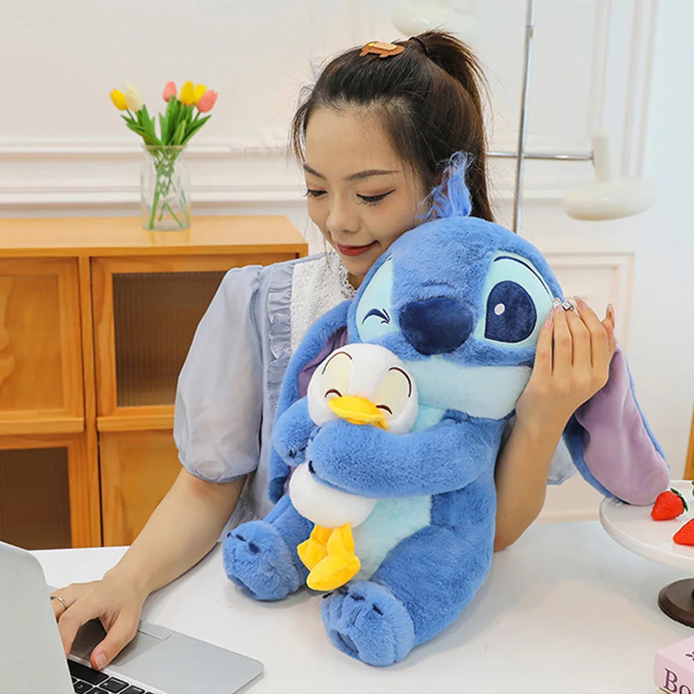 Lilo & Stitch Cute Cartoon Dolls – Kawaii Anime Soft Stuffed Pillow, Appease Toy, Birthday Gift for Boys & Girls