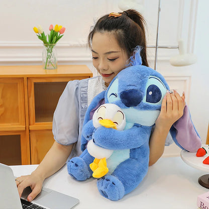 Lilo & Stitch Cute Cartoon Dolls – Kawaii Anime Soft Stuffed Pillow, Appease Toy, Birthday Gift for Boys & Girls