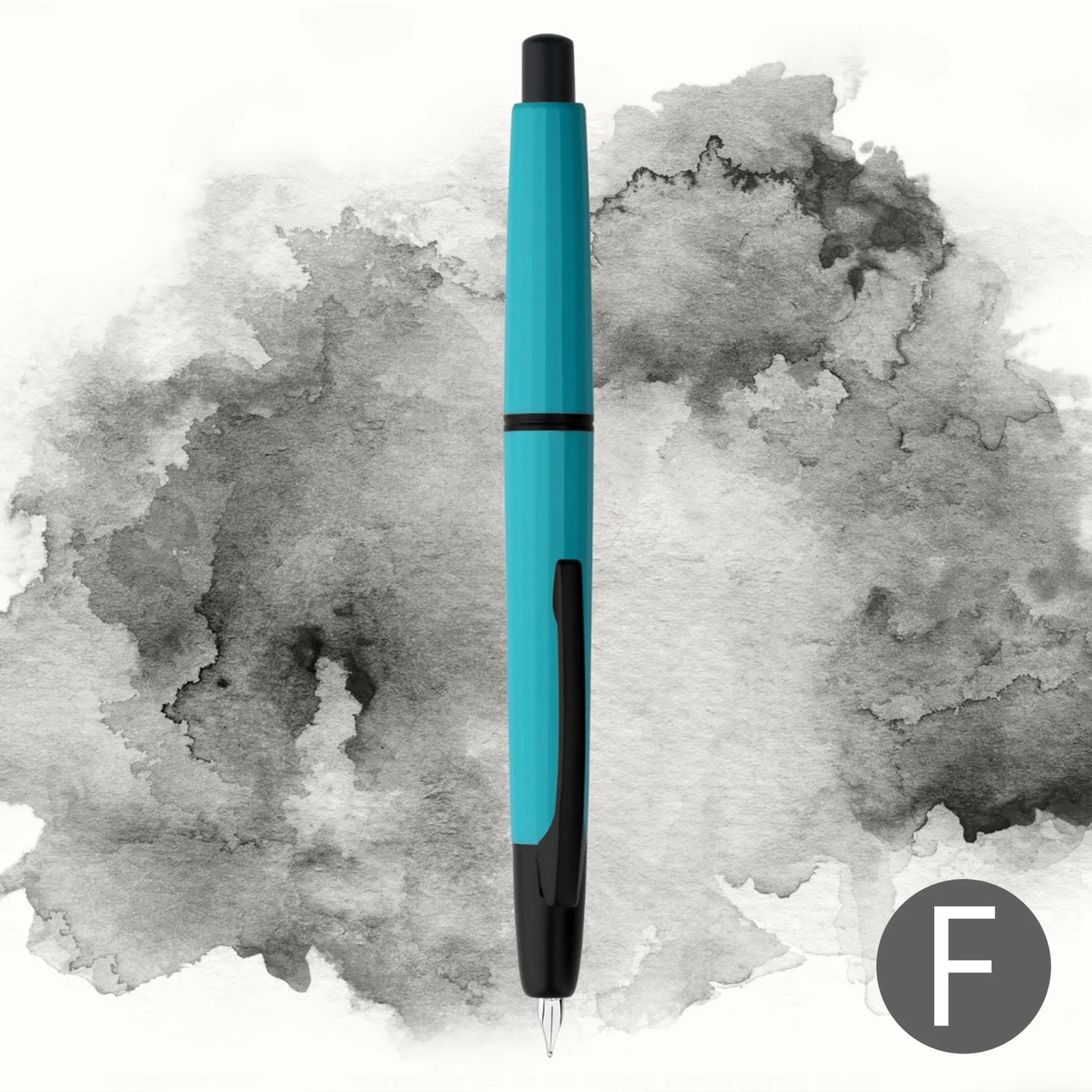 MAJOHN A2 Press Fountain Pen - Retractable EF Nib 0.4mm Resin Ink Pen with Converter, Lighter than A1, Perfect for Writing and Christmas Gift