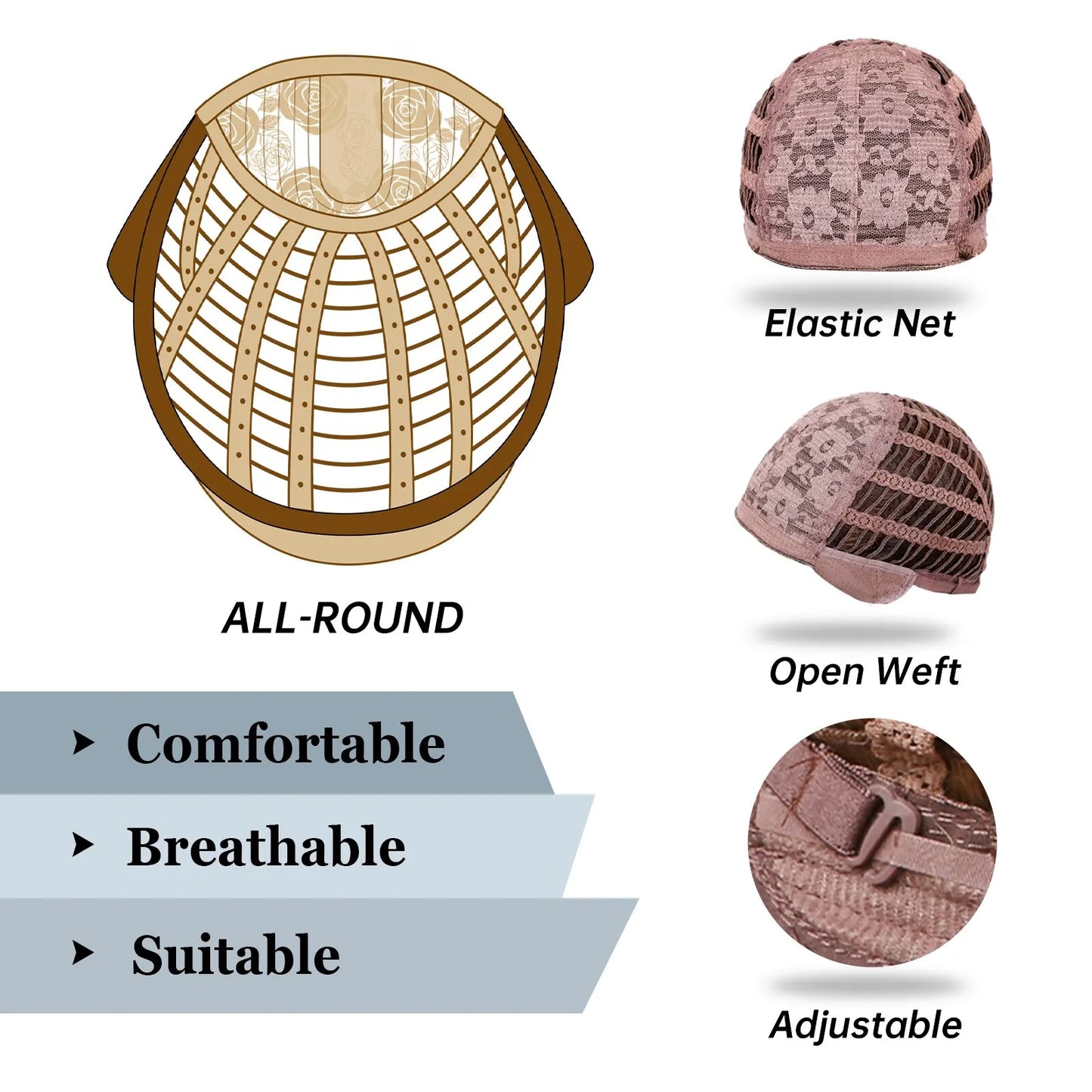 Long Water Wave Wig with Bangs: White Colorful Cosplay Silky Wig for Women - Daily Party Natural Soft Synthetic Hair, Heat Resistant