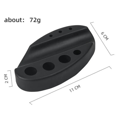 Black Silicone Tattoo Ink Cup & Pen Holder – PMU Microblading Pigment Stand