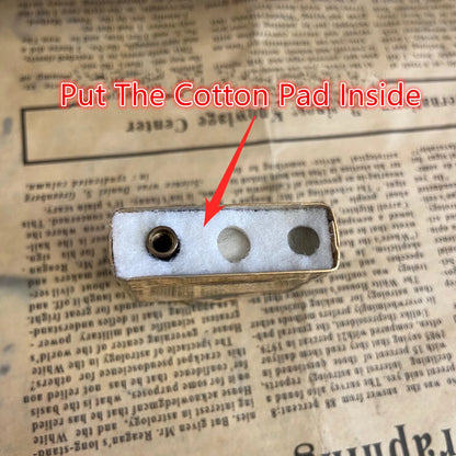 Alloy Sealed Fuel Tank Base Gasket for Zippo Lighter – Leakproof Oil-Saving Liner Accessory