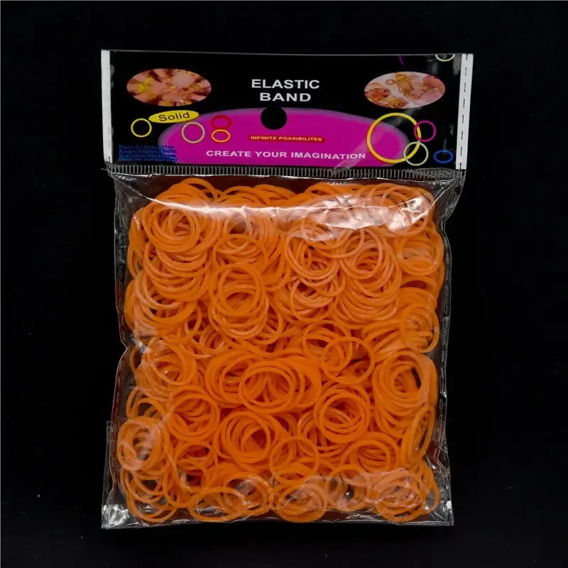 Loom Rubber Bands Refill Kit – DIY Bracelet Making Craft Set for Kids, Creative Weaving Toy Gift