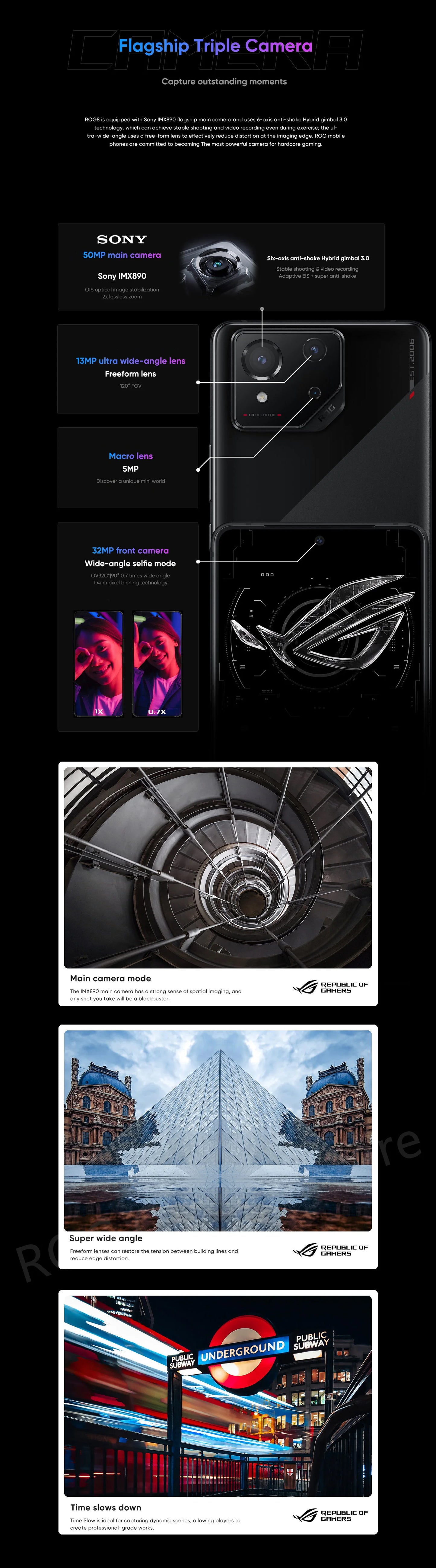 2024 ASUS ROG Phone 8 – Snapdragon 8 Gen 3, 5G Smartphone, 6.78'' 165Hz E-Sports Screen, 65W Charging, NFC, ROG 8 Pro