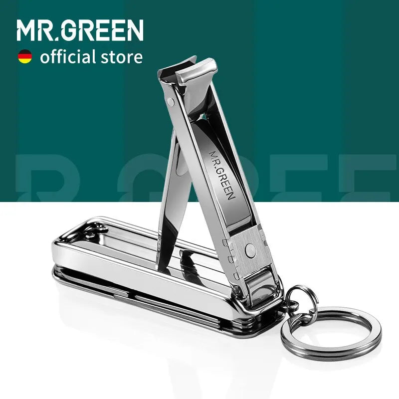 MR.GREEN Multifunctional Nail Clippers - Six Functions, Nail Files, Bottle Opener, Small Scissor, Stainless Steel Nail Cutter