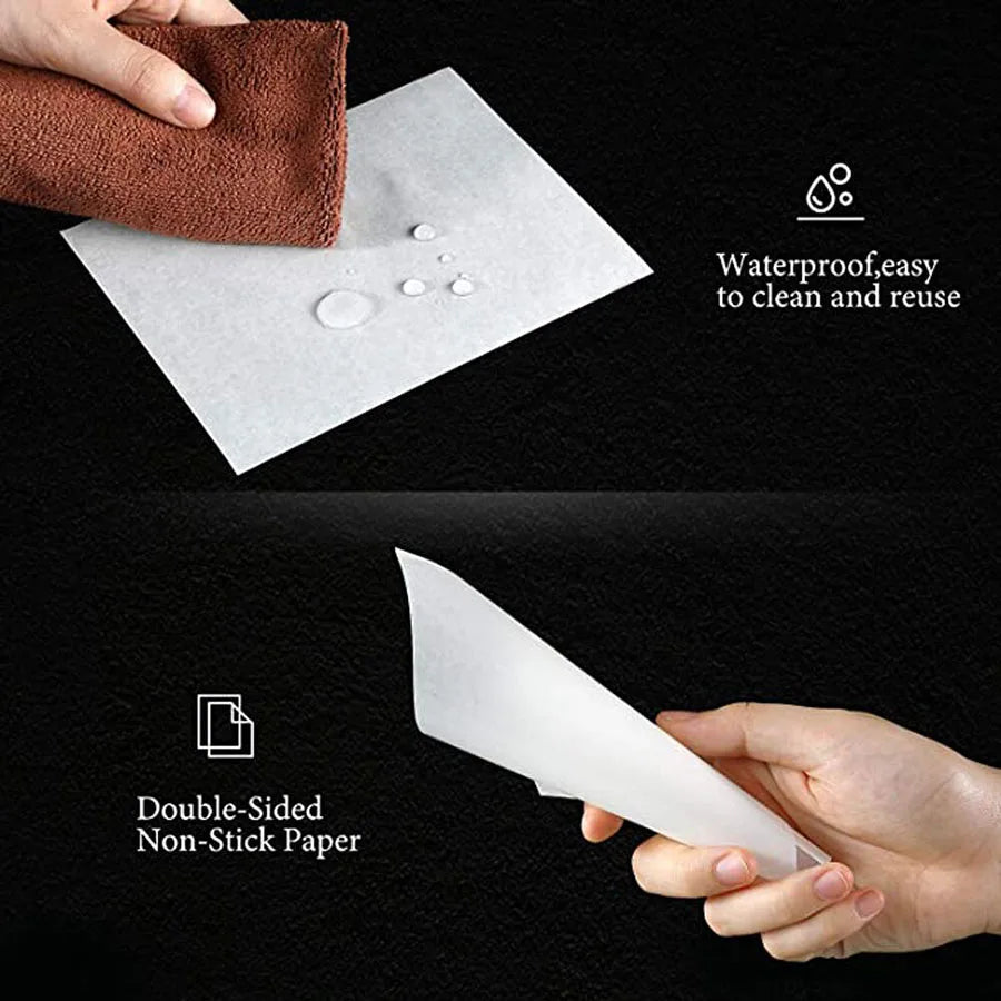 20 Sheets Dustproof Release Paper – Double-Sided Oil Paper for Diamond Painting & Embroidery Accessories