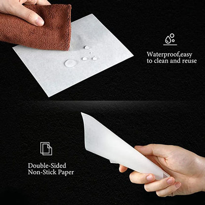20 Sheets Dustproof Release Paper – Double-Sided Oil Paper for Diamond Painting & Embroidery Accessories