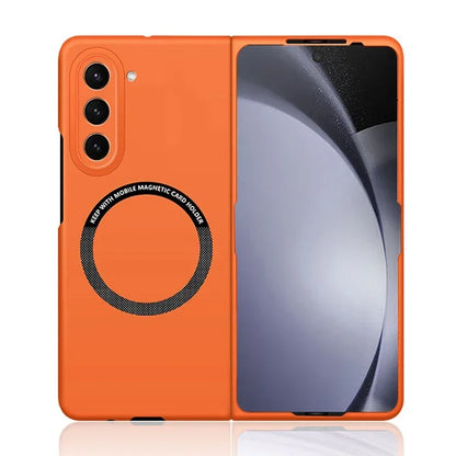 Ultra Thin Skin Feel Case for Samsung Galaxy Z Fold 3/4/5/6/7 – Magnetic Wireless Charging Compatible Fold Cover