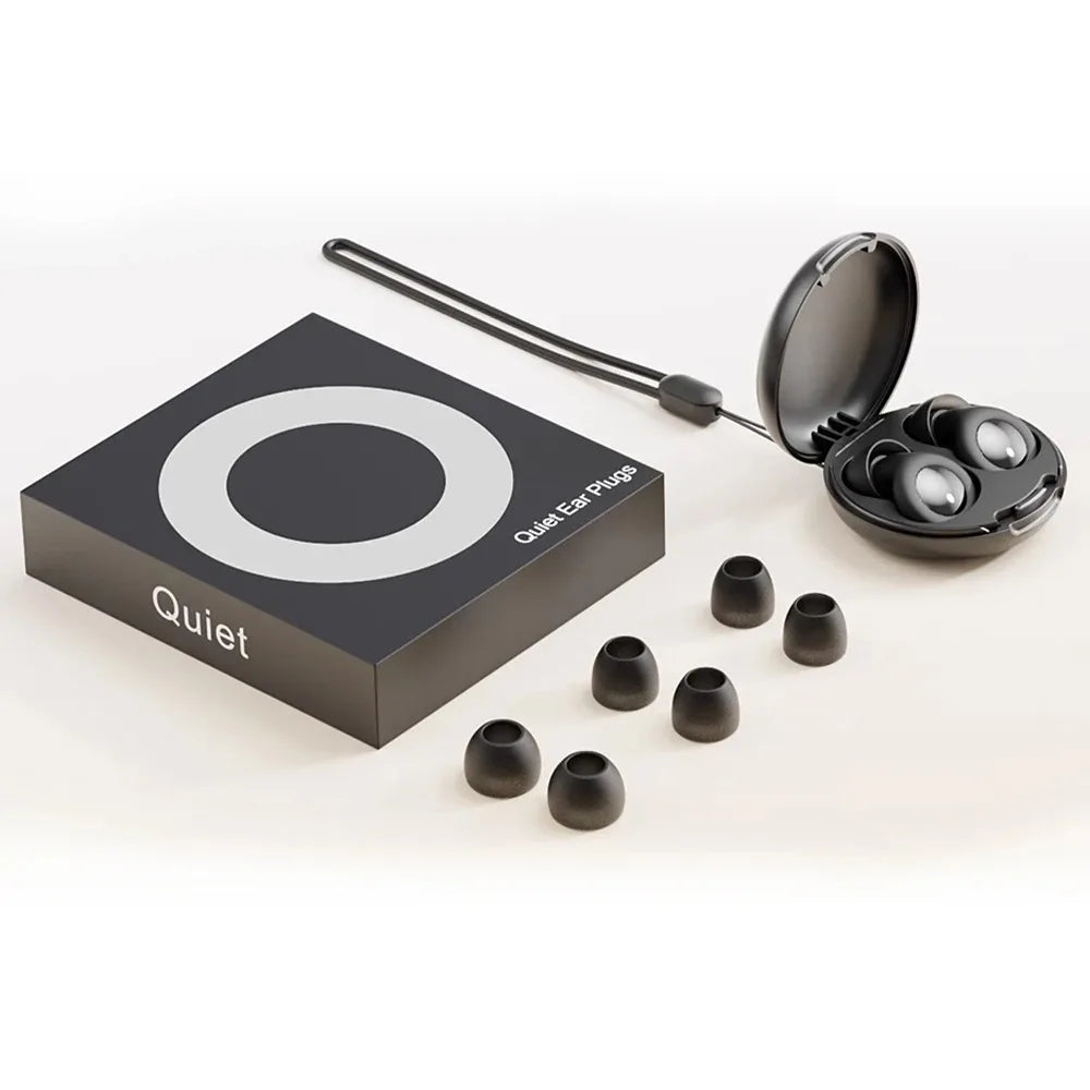 Super Soft Noise Reduction Ear Plugs – Reusable Quiet Sleep & Hearing Protection for Travel, Work, and Concerts