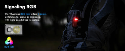 WUBEN G5 EDC Flashlight – 400 Lumens Portable Waterproof Pocket Torch with 180° Rotating Head & Magnetic Tail for Outdoor Use