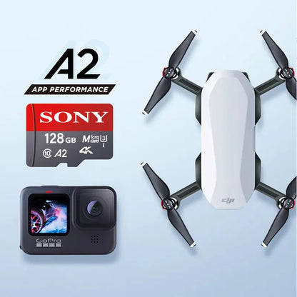 SONY High-Speed Micro SD Card – 128GB, 64GB, 256GB, 512GB, 1TB Memory Card for Phone, Camera & Tablet PC