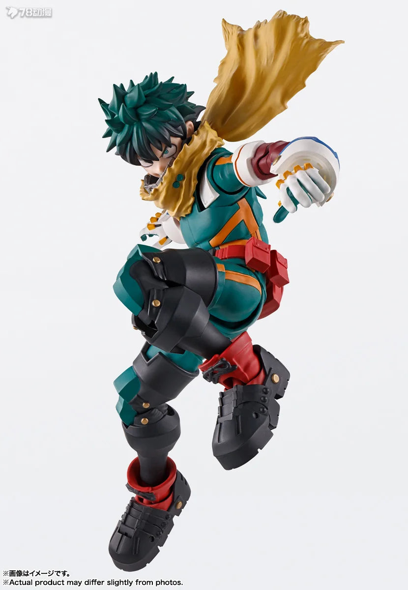 Bandai S.H.Figuarts My Hero Academia Deku Figure — Anime Action Toy for Kids Gift