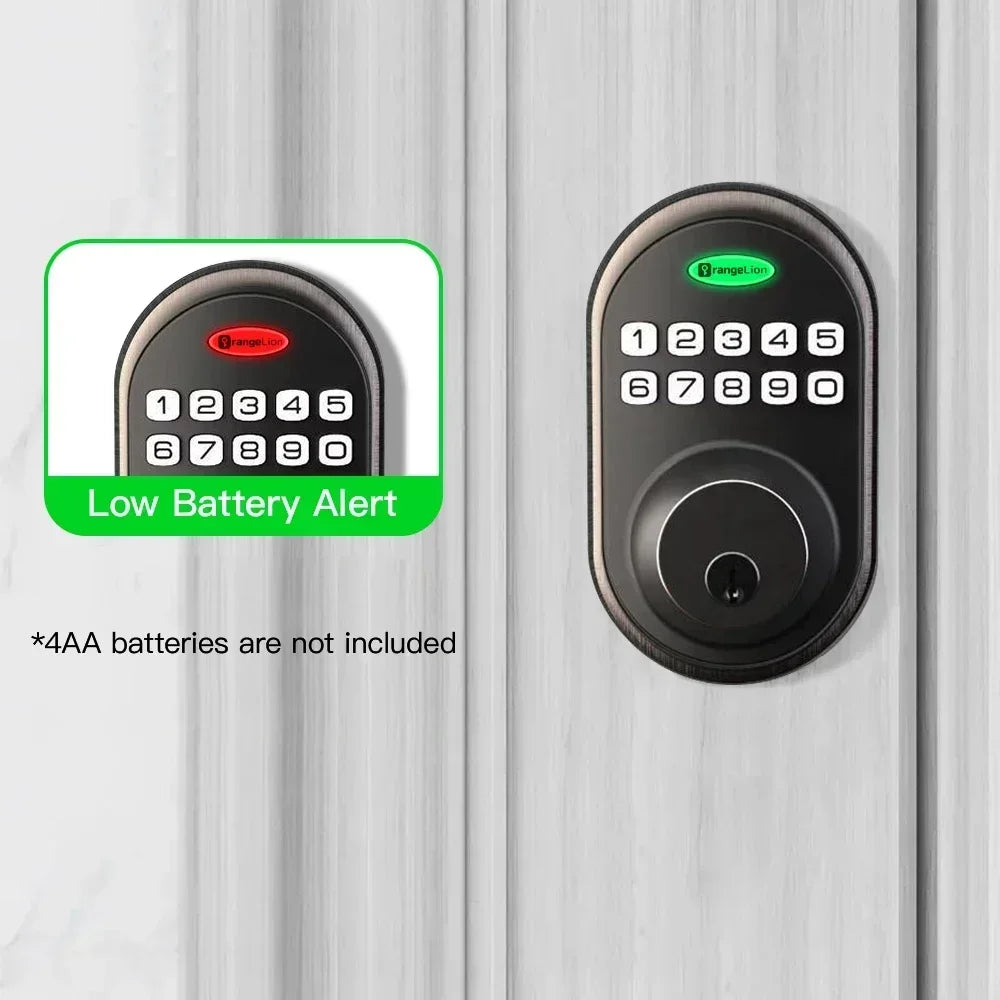 EUUKAIHG Keyless Entry Door Lock – One-Touch Deadbolt with Keypad & Auto Lock
