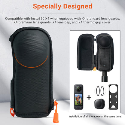 Insta360 X4 Premium Glass Lens Guard Protector for ONE X4 – Accessories for Insta360 ONE X4