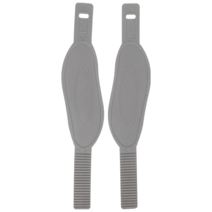 Adjustable Spinning Bike Pedal Straps – Zipper Toe Pedals, Footrest Clips for Exercise & Cycling Gym Foot Support