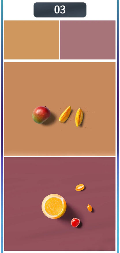 Photography Backdrops 57x87cm – Double-Sided Solid Color Photo Background for Studio, Newborn & Product Photography