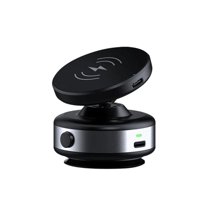 Car Phone Holder Magnetic Mount – 360° Rotating Strong Magnet Vacuum Adsorption for iPhone 12-16 Pro Max