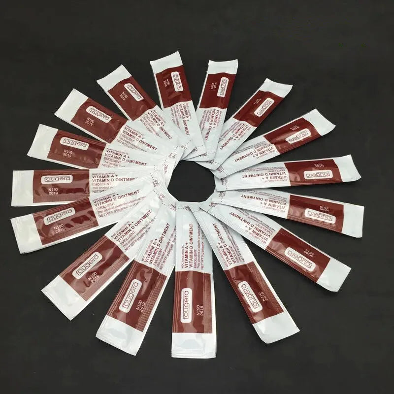 Fougera Tattoo Aftercare Vitamin Ointment – A&D Healing Gel for Eyebrow & Lip PMU, Anti-Scar