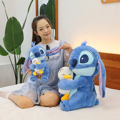 Lilo & Stitch Cute Cartoon Dolls – Kawaii Anime Soft Stuffed Pillow, Appease Toy, Birthday Gift for Boys & Girls